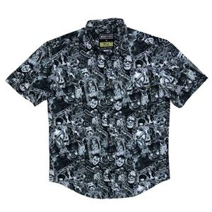 Brand new universal monsters button up short sleeve